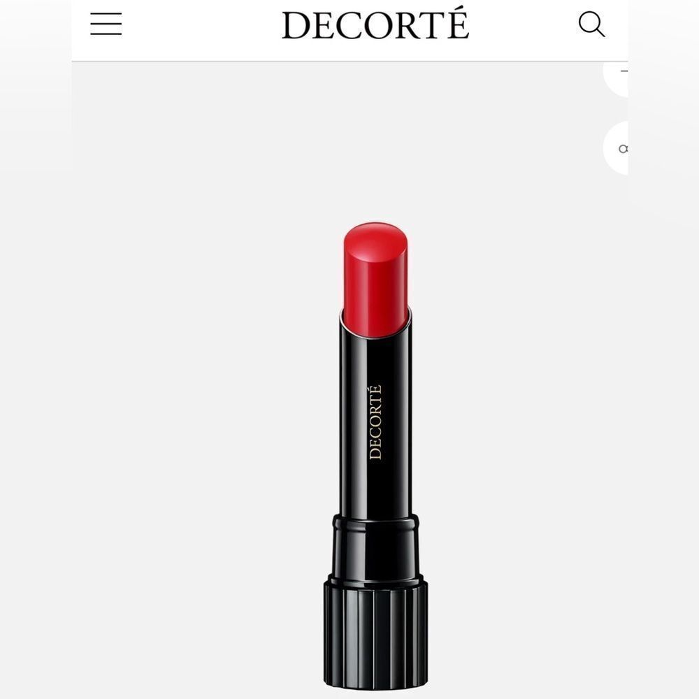 NEW Decorte ROUGE DECORTÉ Lipstick Velvet in 04 Signature Red